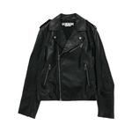Куртка Off-White Diag Tab Biker Jacket, Black/White - фото