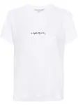Футболка с вышитым логотипом STELLA MCCARTNEY, белый - фото