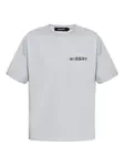 Футболка с логотипом MISBHV, серый - фото