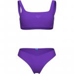 Купальник-Бикини в полоску Arena, фиолетовый - фото