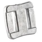 Груз для дайвинга в сыром виде 1 кг для фридайвинга SUBEA, серебро - фото