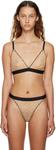 Бежевый бюстгальтер La Greca Versace Underwear - фото