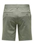 Шорты чинос Only & Sons Regular Chino Pants Mark, хаки - фото 3