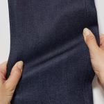 Джинсы Uniqlo Stretch Selvedge Slim Fit, темно-синий - фото 6