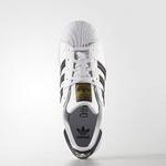 Кроссовки Adidas Superstar J 'White Core Black', белый - фото 3