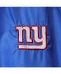 Мужская классическая ветровка с застежкой-кнопкой Royal New York Giants Coaches реглан Dunbrooke, цвет Royal Blue - фото 2