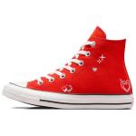Туфли Converse Canvas Женские, Red and White - фото