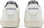 Кроссовки club c 85 'chalk bold purple' Reebok, белый - фото 7