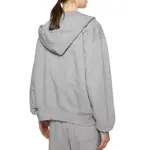 Толстовка с логотипом на заплатке на молнии Acne Studios, светло-серая - фото 3