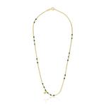 Колье Tous Bold Bear, позолоченное серебро/малахит - фото 2