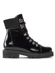 Ботильоны на шнуровке Rage Age, черный - фото