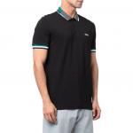 Хлопковая поло HUGO BOSS, черный - фото 6