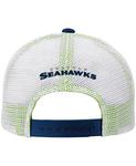 Кепка-кнопка Big Boys College Navy Seattle Seahawks Core Lockup Outerstuff - фото 4