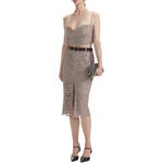 Self-portrait Топ Women's Dark Gray Brown - фото 5