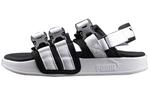 Шлепанцы и сланцы PUMA Slect Leadcat Ylm Sandal Black/White - фото