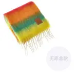 LOEWE Полосатый мохеровый шарф, Multicolor - фото