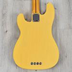 Fender Vintage Custom 1951 Precision Bass NOS, кленовый гриф Nocaster Blonde - фото 5