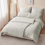 Комплект постельного белья RUIKASI, 4 предмета, 135х200/80x80, бежевый - фото 4