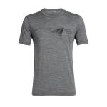 Футболка Icebreaker Tech Lite Crewe Ss, серый - фото
