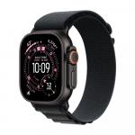 Умные часы Apple Watch Ultra 3, 49 мм, GPS+Cellular, Black Titanium Case/Black Alpine Loop Large Band - фото