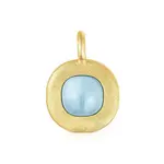 Подвеска Tous Nattfall, вермель/халцедон - фото