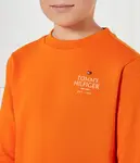 Толстовка Regular fit Tommy Hilfiger, оранжевый - фото 4