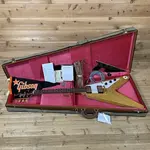 Gibson Гибсон Коллекционное издание 1958 Korina Flying V Custom Aged - фото 7