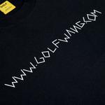 Футболка GOLF WANG Boxcutter URL Tee, Black - фото 3