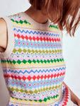 Топ Edie Fair Isle из шерстяной смеси Boden, Multi - фото 5