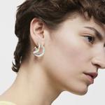 Серьги-кольца Tous Galia Basics, 16,55 мм, серебро - фото 3