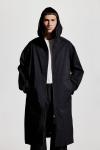 Дождевик H&M Loose Fit with StormMove, черный - фото 3