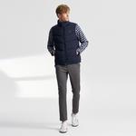 NAUTICA Пуховик мужской темно-синий, Orange - фото 5