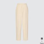 Брюки повседневные Uniqlo, бежевый - фото