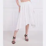 Юбка из хлопкового поплина Michael Kors, белый - фото 2