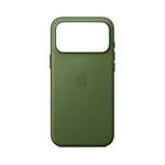 Чехол Apple TechWoven Case с MagSafe для iPhone 17 Pro Max, зелёный - фото