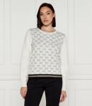 Свитер Liu Jo Sport Regular Fit, экрю - фото