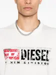 Футболка с логотипом DIESEL, белый - фото 4