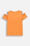 Футболка Coccodrillo, оранжевый - фото 2