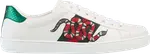 Кроссовки Gucci Ace Embroidered Snake, белый - фото 2