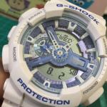 Часы CASIO G-Shock Analog-Digital 'White Blue', белый - фото 4