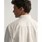 Рубашка Gant Heritage Oxford, белый/бежевый - фото 4