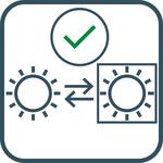 Подвесная лампа Näve, 45x128 см, бежевый - фото 4