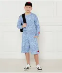 Толстовка Regular fit Hugo Kids, синий - фото 2