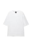 Футболка PULL&BEAR BOXY FIT , White - фото 5