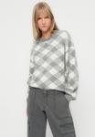Джемпер Vero Moda VMLARA O NECK , Medium Grey/Birch/Mottled Grey - фото 4
