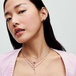 Серьги Pandora Heart, красный - фото 3