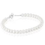 Браслет Tous I-bear, серебро/жемчуг - фото 3