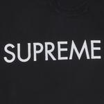 Толстовка Supreme Capital Hooded Sweatshirt 'Black', черный - фото 4