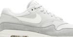 Кроссовки Nike Air Max 1 'Grey White', серый - фото 3