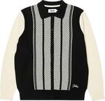Поло Palace London Knitted Polo 'Black', черный - фото 2
